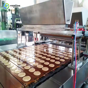 Bong Bóng <span class=keywords><strong>Waffle</strong></span> <span class=keywords><strong>maker</strong></span> máy tự động Dorayaki Máy Làm tự động ngọt ngào - Product Image 1