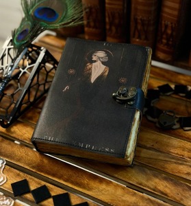 หนังสือคาถา Grimoire พิมพ์วารสารคนรักสมุดบันทึกไพ่ทาโรต์