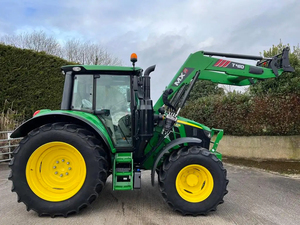במלאי חקלאי johnn טרקטור <span class=keywords><strong>deere</strong></span> 6110 מ 'עם mx tloader רק 106 שעות
