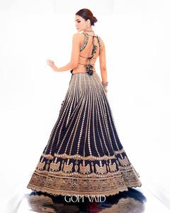 BRIDAL WEAR HEAVY EMBRED CODQUENCE & PAPER MIRROR WORK LEHENGAS CHOLI with DUPATTA HEAVY EMBROI - Product Image 5