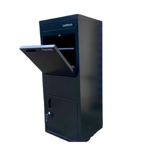 Biểu tượng tùy chỉnh nhà ngoài trời gói thả hộp thư công suất lớn hiện đại freestanding bưu kiện hộp - Product Image 5
