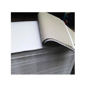 白色涂层双面灰色纸板高速低重量稳定吸墨食品和礼品定制任何尺寸的纸浆