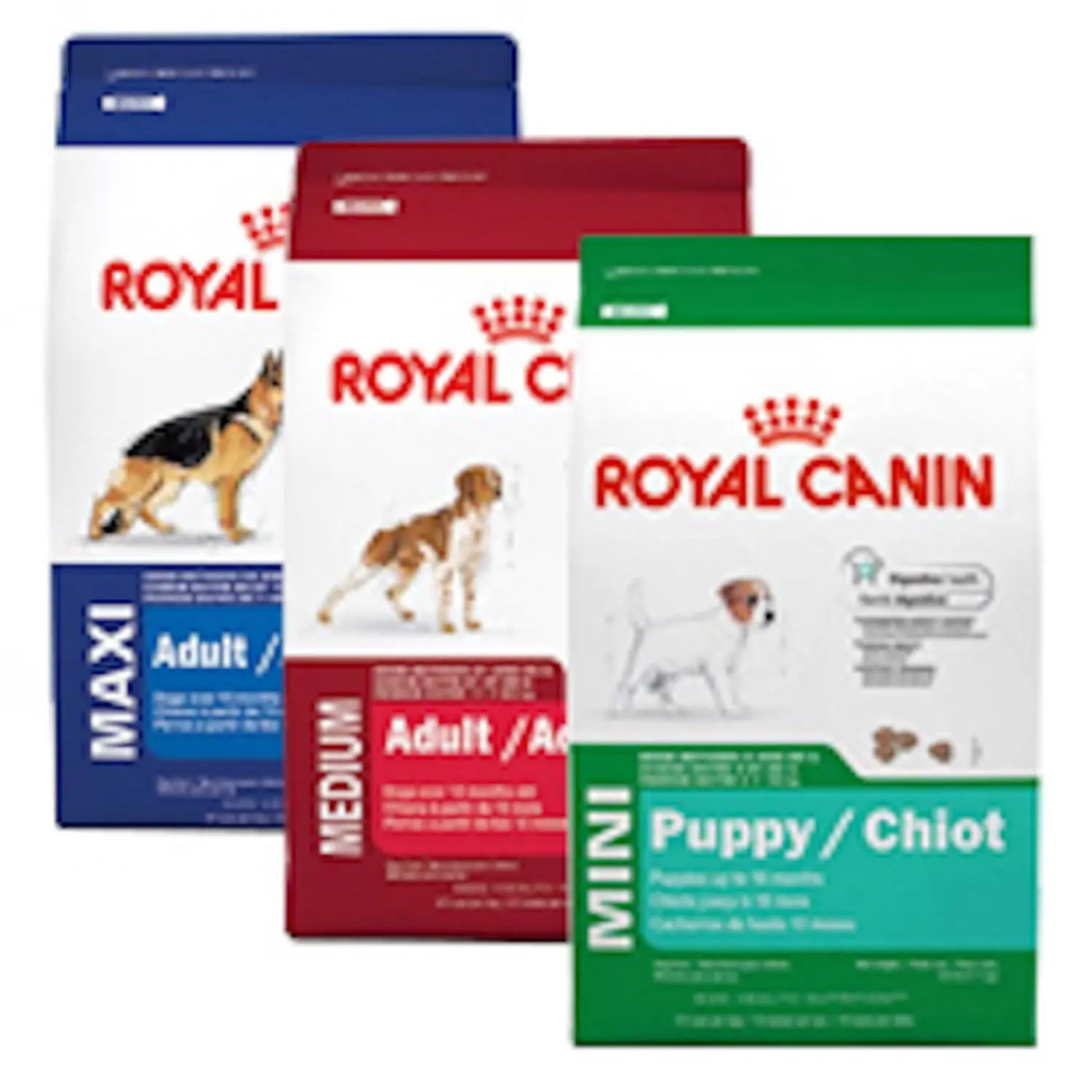 Meilleure qualité vente en gros de nourriture pour chien de Canin Royal/canin Royal 15kg 20Kg sacs à vendre