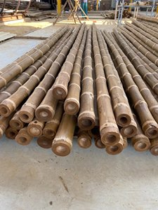 材质竹棒长方形竹定制长度60厘米建筑花园竹 - Product Image 2