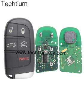 4 1 Tasten Smart Remote Autos chl üssel für Fiat Keyless Complete Auto Key mit ID46 Chip mit Klinge 433MHz - Product Image 1