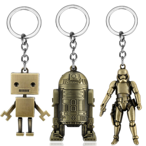 Anahtarlık tuşları adet Eden takı Robot film koleksiyonları uzay gemisi alaşım Metal anahtarlık tutucu erkekler kadınlar için çocuk hediye - Product Image 2