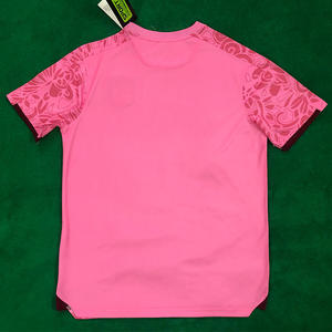 2025 Новое поступление, тайское качество, черно-розовая футбольная майка