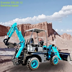 2200kg Earth-moving Construction Building Machinery New Design Earth Moving Multi <strong>Function</strong> New Mini Backhoe Excavator Loader - Product Image 2