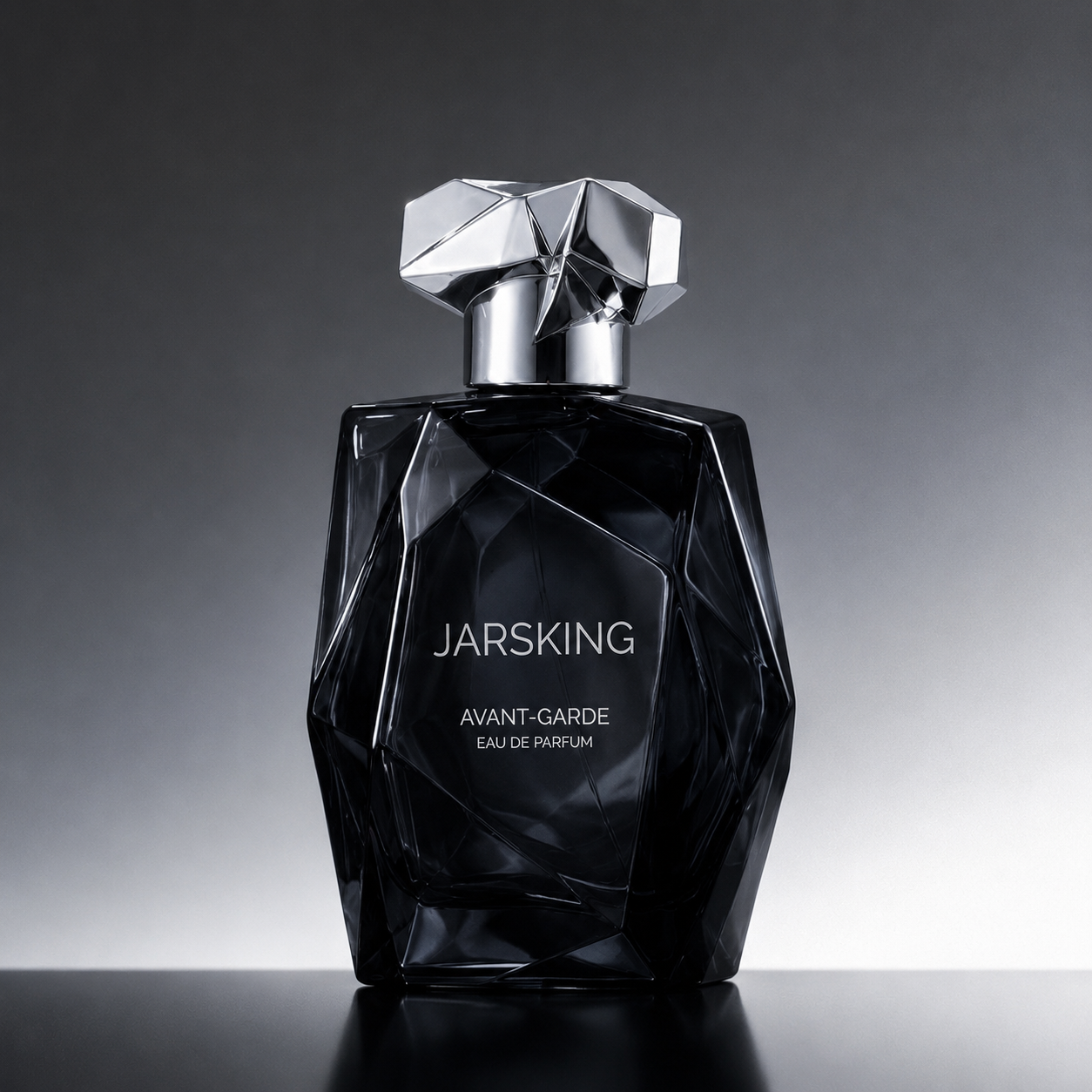 Flacon de parfum noir