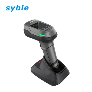 XB-D68T Syble批发工业手持2d无线条形码扫描仪，带液晶显示屏充电底座1d 2d二维码阅读器 - Product Image 3