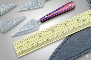 حداد رأس الحربة الكربون الصلب البقاء على قيد الحياة ورمي الرمح رأس الحربة الصيد والبقاء على قيد الحياة الرمح طرف الصيد والعتاد أداة الصيد - Product Image 5