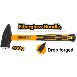 Dễ dàng-to-xử lý 100 gram Đức búa với Non-Slip sợi thủy tinh xử lý - Product Image 6