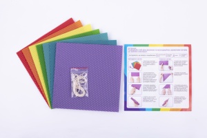 Bán buôn DIY sáp ong nến làm Kit cho trẻ em cầu vồng phạm vi màu sắc của 48 + Màu sắc sang trọng sáp ong Sheets Đồ chơi giáo dục - Product Image 2