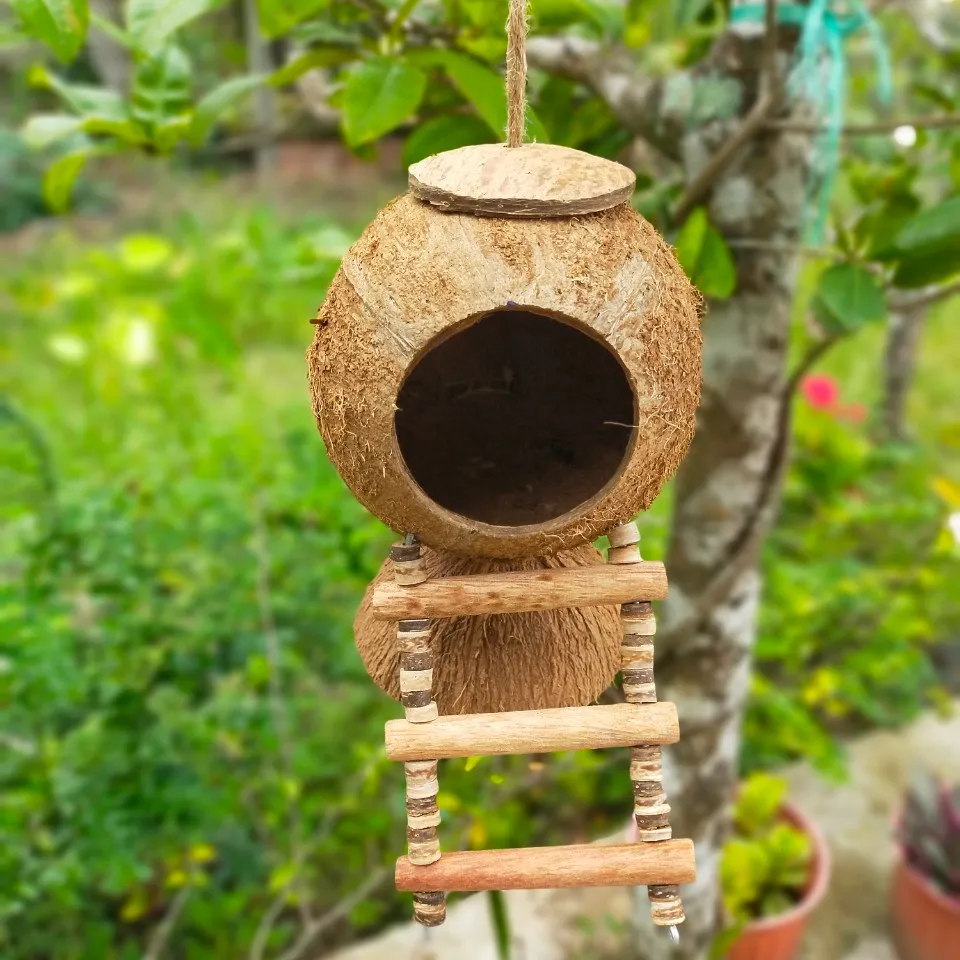 Rumah Ikan Ramah Lingkungan/Harga Murah Rumah Hijau Ikan/Mainan Buatan Tangan Rumah Ikan Alami Pabrik Kandang Hewan Peliharaan CA