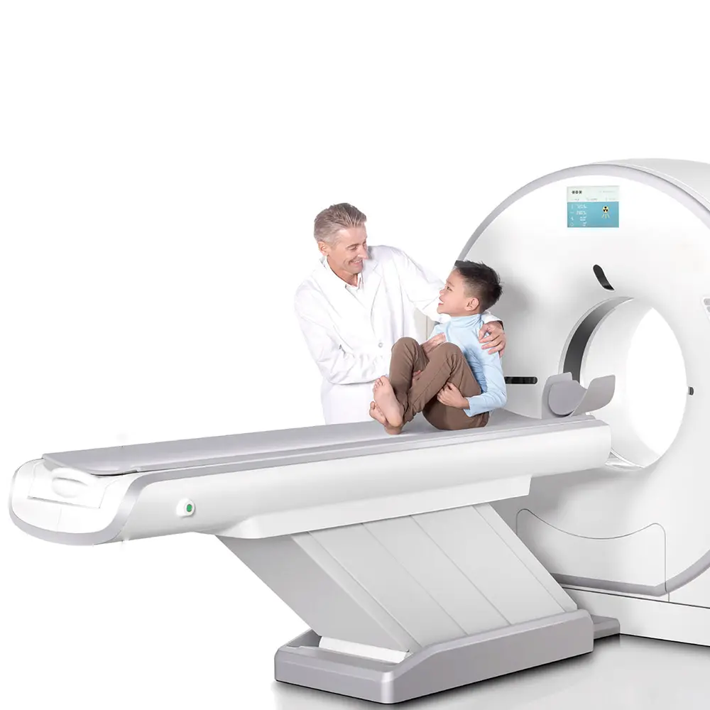 Radiologia medica 16 32 64 128 Slice CT Scan macchina per la scansione della tomografia computerizzata