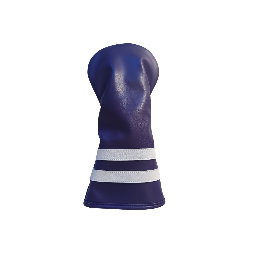 Purple with White stripes