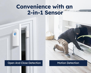Sistema de seguridad para el hogar, sistema de alarma inalámbrico, sistema de alarma de puerta DIY para seguridad del hogar, alertas de aplicaciones inteligentes - Product Image 3