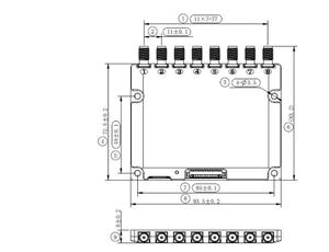 Impinj E700 Series Módulo RFID de 8 puertos Chips de lector de tarjetas de control de acceso de largo alcance para sistemas integrados - Product Image 5
