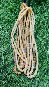 Hakiki etiyopya Opal pürüzsüz Rondell boncuk takı yapımı için 3-6mm Welo yangın Opal gevşek taş boncuk 16 "uzun ipliklerini boncuk, - Product Image 3