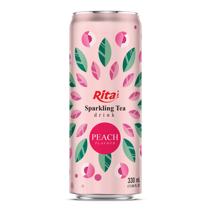 Hızlı teslimat ve kaliteli hizmet 330ml alkolsüz ananas çay gazlı içecekler üreticileri içecek köpüklü su - Product Image 4