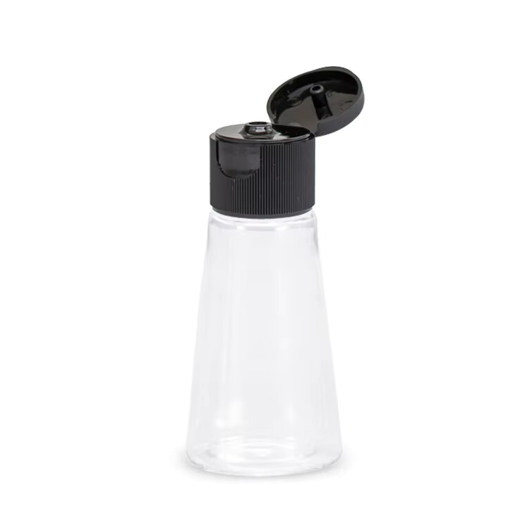 bottle with flip top cap