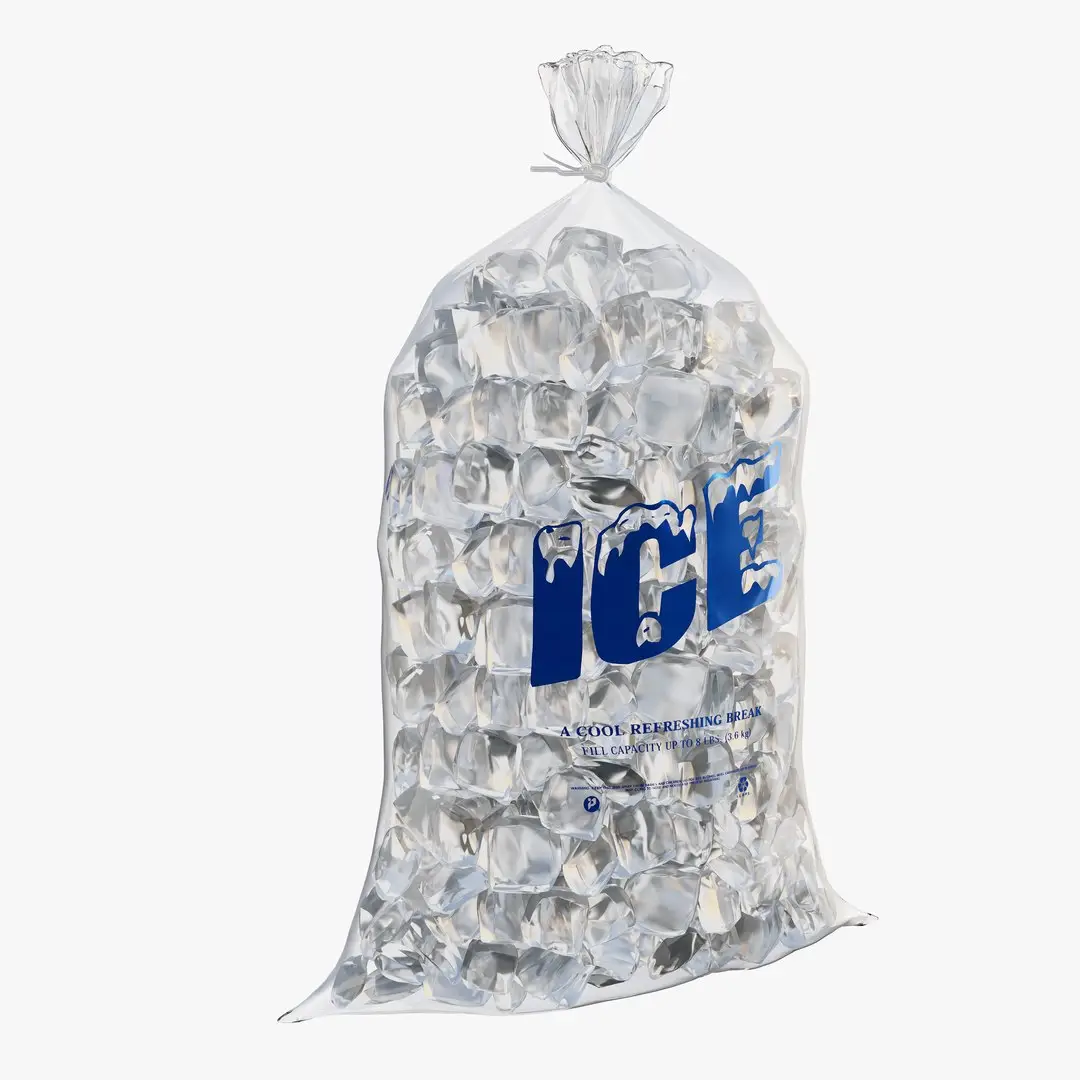 Borsa per il ghiaccio in poliestere resistente imballaggio in polietilene manico personalizzato coulisse in cotone/piatto realizzato in Vietnam fornitore con il miglior prezzo