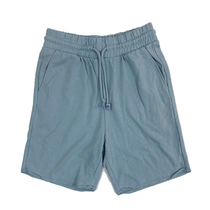 100% cotton của nam giới phòng tập thể dục quần short chất lượng cao thăng hoa in mô hình rắn tùy chỉnh trey bóng rổ bãi biển Quần Short đồng bằng nhuộm - Product Image 6