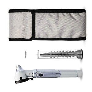 Tıbbi otoskop, eğitim ve kişisel kullanım için Fiber optik Mini otoskop ayarlar-sağlık görevlileri, EMT ve kişisel kullanım (gri) - Product Image 4