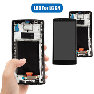 หน้าจอแอลซีดีสำหรับ Lg G4ประกอบเต็มรูปแบบที่มี/ไม่มีกรอบสำหรับ Lg G2/G3/G4จอแสดงผล Lcd หน้าจอสัมผัส Digitizer