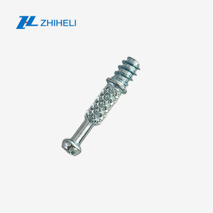 Đồ Nội Thất Phần Cứng Kết Nối 3 Trong 1 Có Knurled Bolt 34Mm Mini Sửa Chữa Vít Và Excentric Cam Khóa Nut - Product Image 1