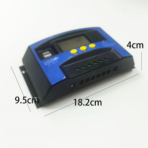 Il regolatore di carica solare 30A MPPT 12V 24V 30A PWM regolatore di carica solare con due USB - Product Image 6