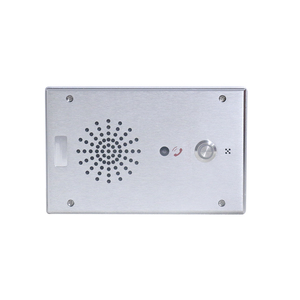 V SIP Outdoor Audio Video Intercom Terminal with Auto Answer and I/O <strong>Control</strong> for Building Entry Security