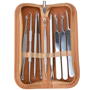 Loại Bỏ Mụn Đầu Đen Mụn Acne Comedone Extractor Công Cụ Kit Không Hướng Dẫn Sử Dụng Điều Trị Cho Mụn Trứng Cá Tì Vết Whitehead Popping Zit Loại Bỏ - Product Image 3