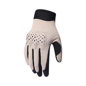Unisex siyah ve beyaz renk için toptan motokros eldivenleri tam parmak sürme spor motokros eldivenleri