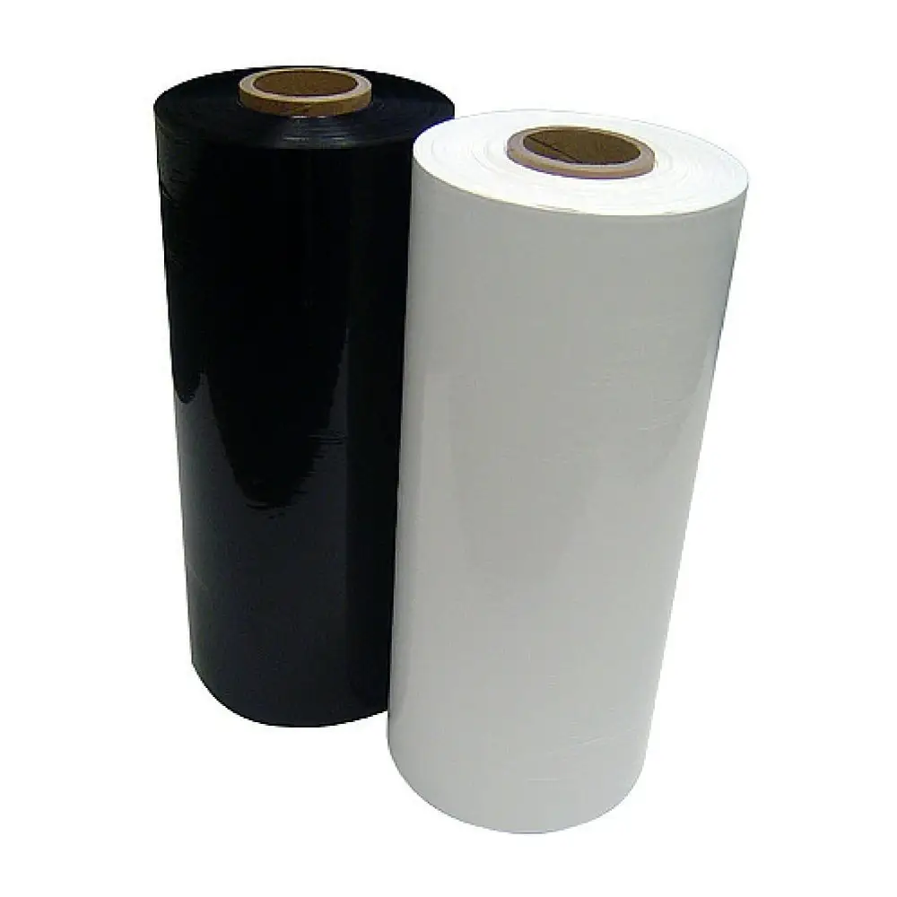 Aanpasbare Plastic Folie Transparant Zwart Stretch Folie Voor Verpakking