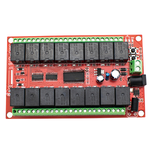 Multi-canale ricevitore Controller 12V telecomando combinazione interruttore Wireless RF 433 Mhz 16 pulsanti per motori luce della pompa - Product Image 4