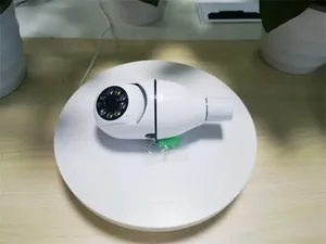 2024 1080P WiFi E27 Lampe IP-Kamera Farbe Nachtsicht Auto Tracking PTZ Sicherheit CCTV Video Bulb Kamera - Product Image 5