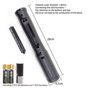 Giới tính tiết lộ mini lạnh công viên pháo hoa đài phun nước - Product Image 4