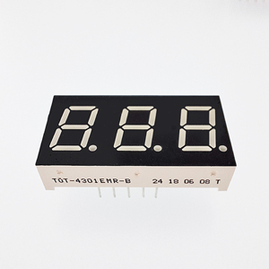 Manufacturer Wholesale <strong>LED</strong> Digital Ultra <strong>Red</strong> <strong>LED</strong> <strong>Display</strong> 3 <strong>Digit</strong> 16*30.1*7 Mm 7 <strong>Segment</strong> <strong>LED</strong> <strong>Display</strong> 3 <strong>Digit</strong> - Product Image 1