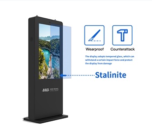 55 \ "alta luminosità all'aperto LCD pubblicità Digital Signage impermeabile chiosco intelligente Touch Signage Player per le aziende - Product Image 2