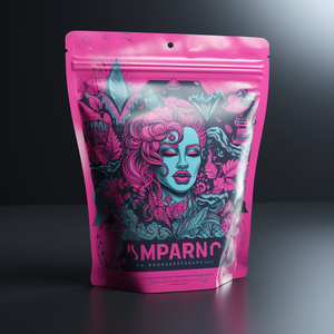 ถุงใส่ธัญพืชพลาสติกกันกลิ่นถุงใส่อาหารแบบตั้งถุงฟอยล์อลูมิเนียม - Product Image 6