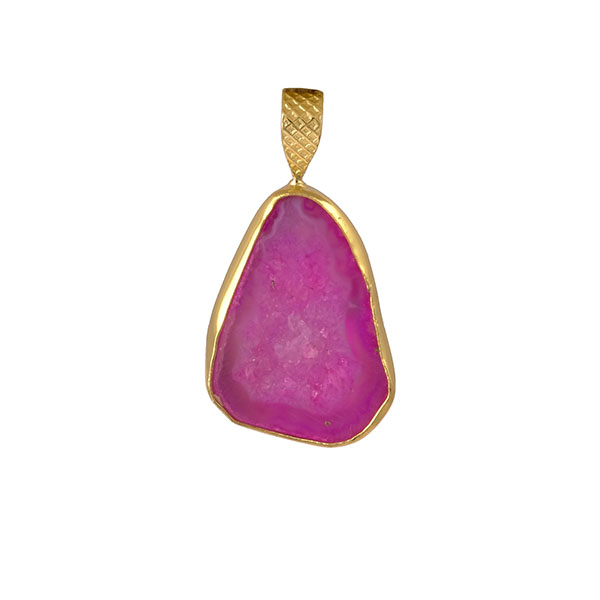 Pink Geode Druzy