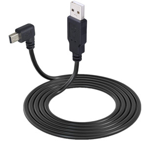 直角迷你<span class=keywords><strong>USB</strong></span> <span class=keywords><strong>USB</strong></span> A公到迷你<span class=keywords><strong>USB</strong></span> B 5Pin公充电电缆适配器