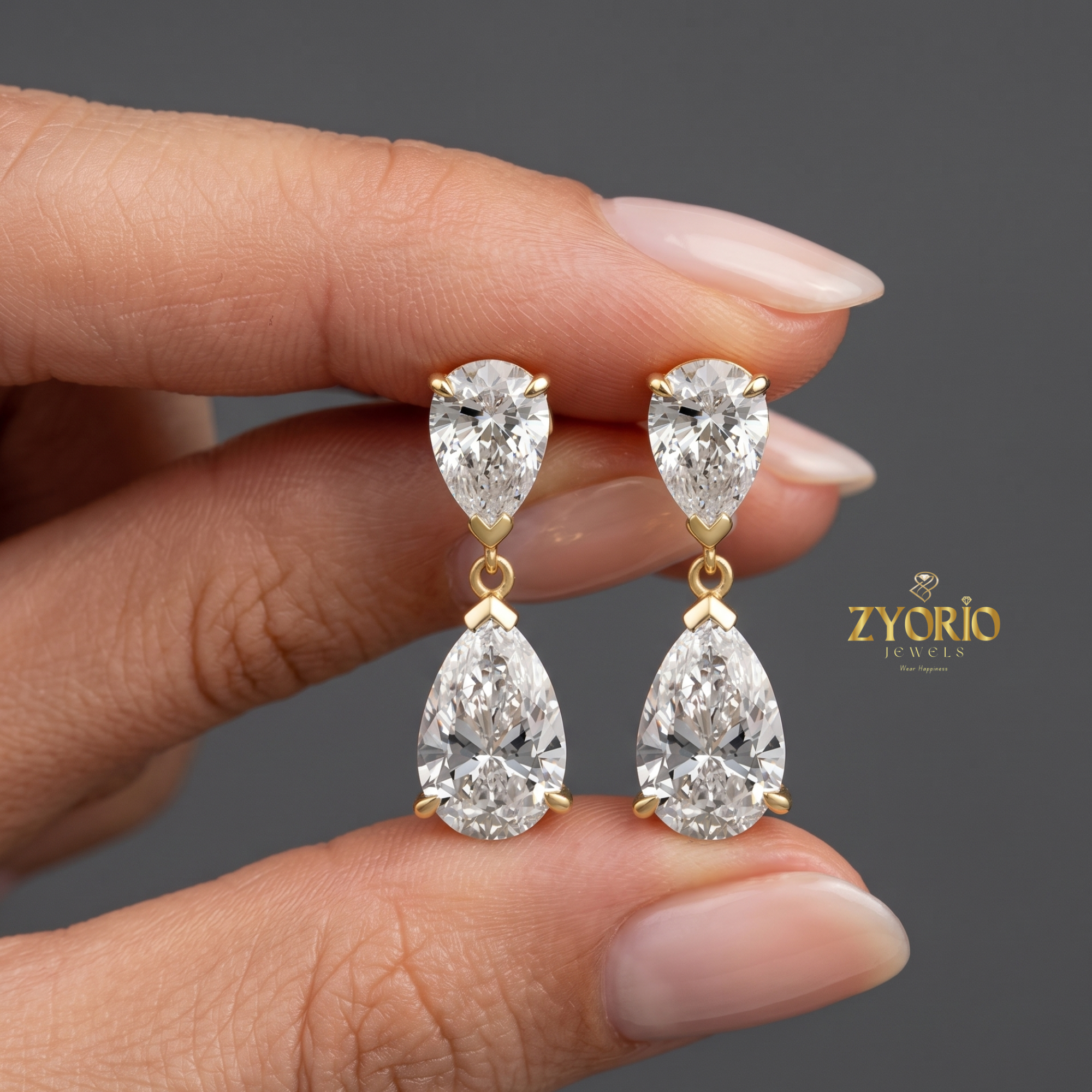 Oro blanco de 14 kt