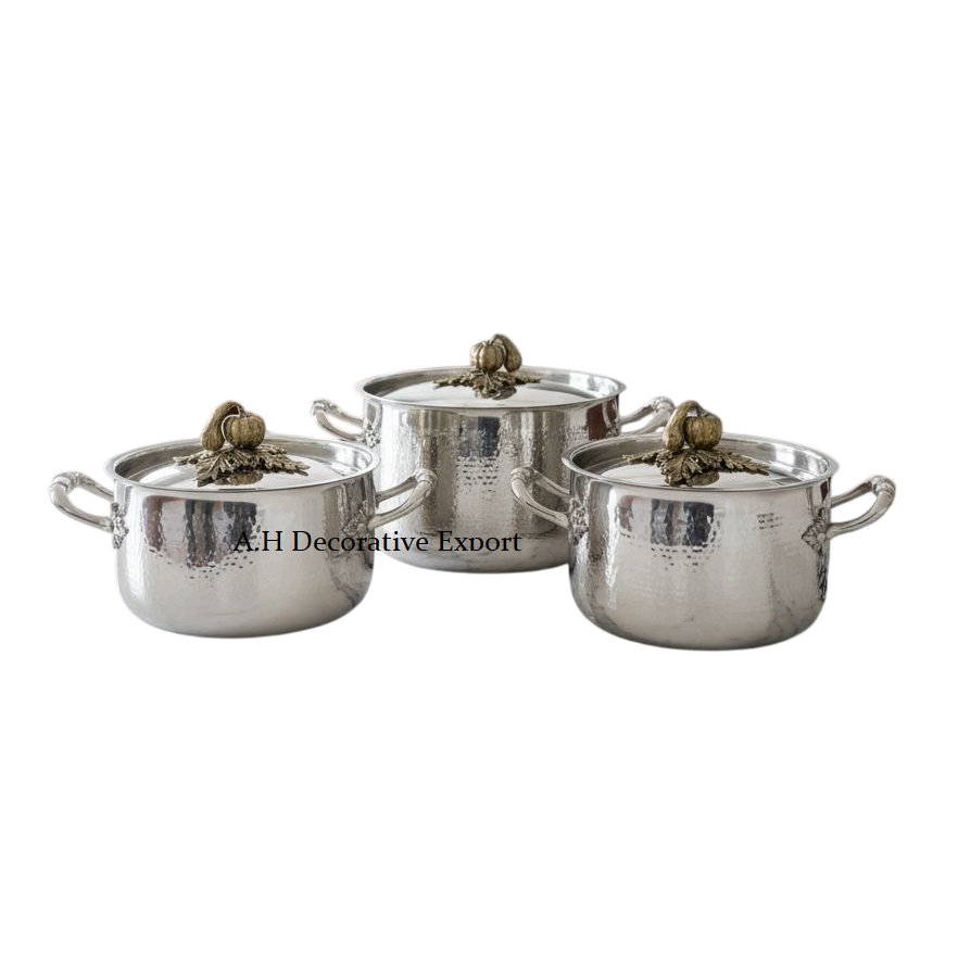 Stainless Steel With Antique Gold Top