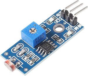 LDR感光センサーモジュール3ピン5MM光依存抵抗センサーモジュールデジタル光検出LM393 - Product Image 1