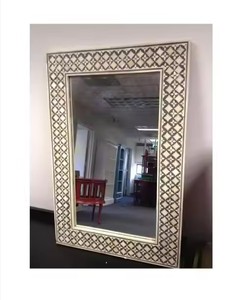 梦幻般的设计矩形镜框优质木制镶嵌镜框畅销 - Product Image 4