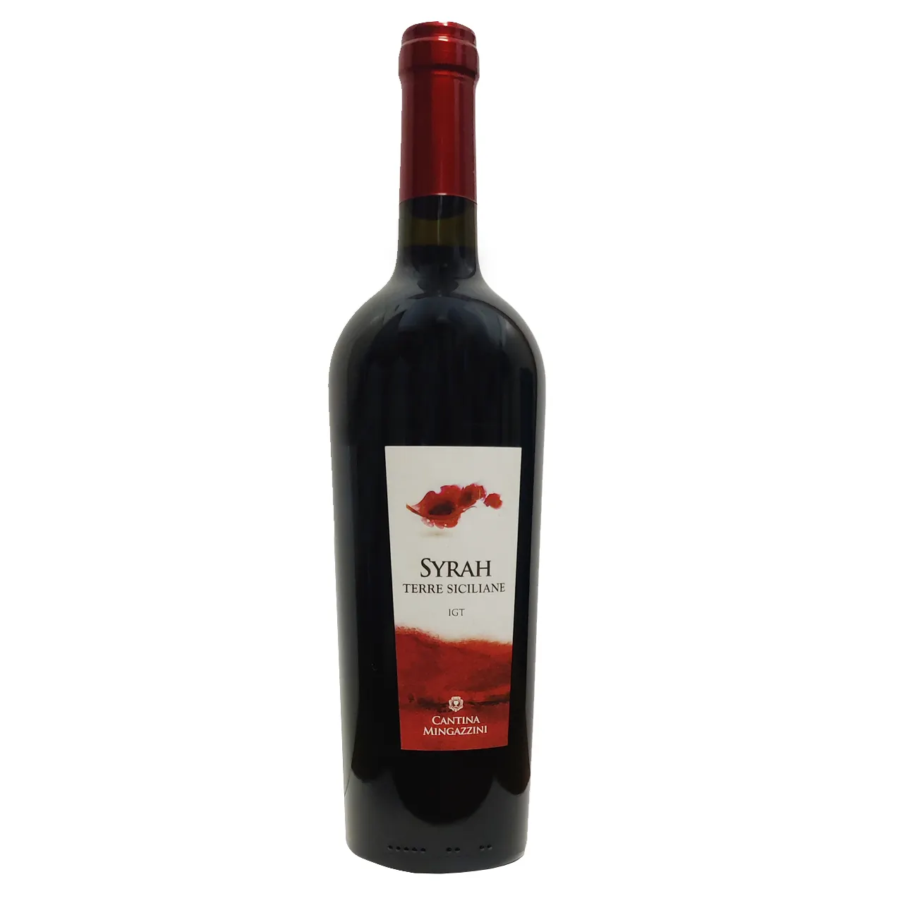 Vinho Tinto Italiano Premium Syrah Terre Siciliane IGT 750ml Garrafas de Sabor Seco para Vinho de Mesa Embalado em Barril