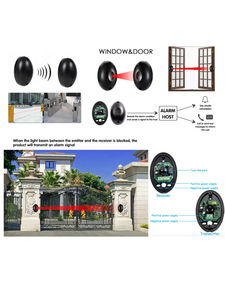 Detector de Fotocélula de haz de seguridad infrarrojo con Sensor para puerta de garaje DOORHAN DITEC ATA fotocélula para puerta