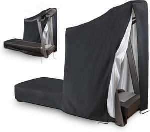 トレッドミルカバー防水防塵ランニングマシンカバー防風巾着付きホームジム屋内屋外用 - Product Image 1